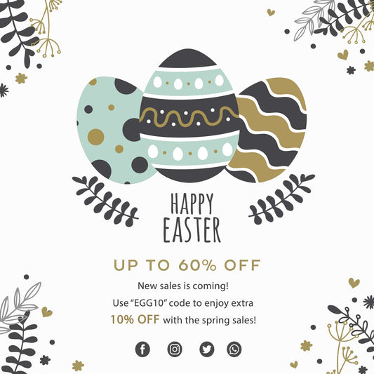 Happy Ester Day! New sales is coming!
