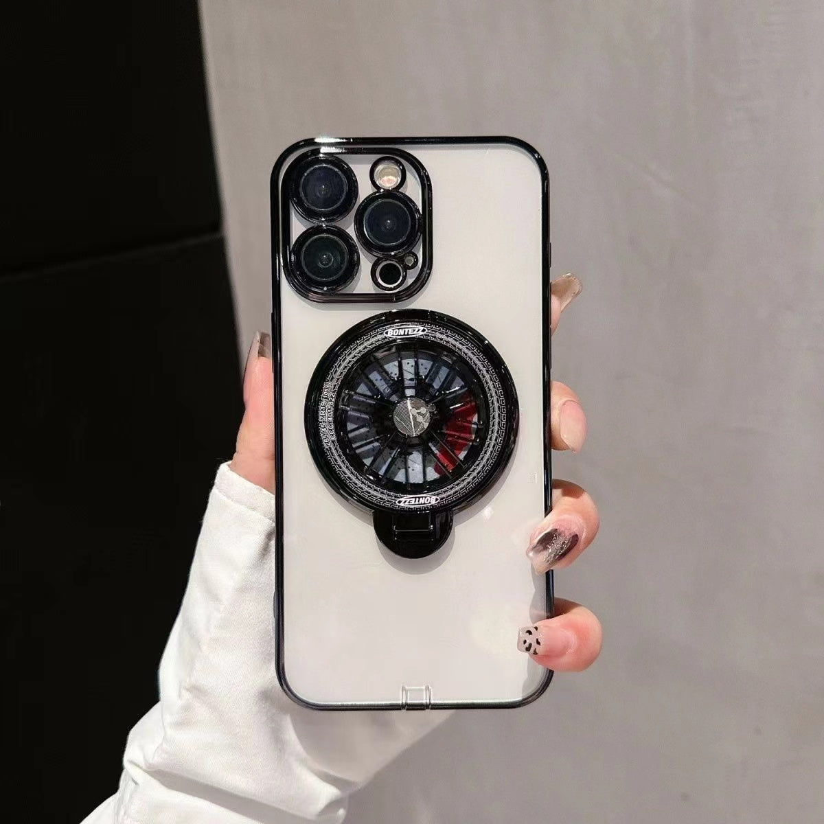 rotating gyroscope holder mobile phone case
