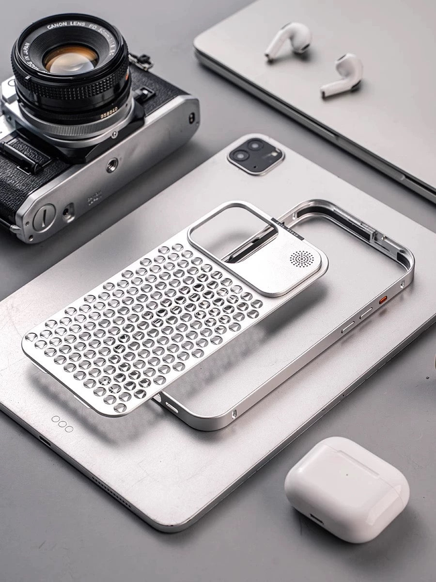 Metal heat dissipation cellular phone case Apple_Shopier