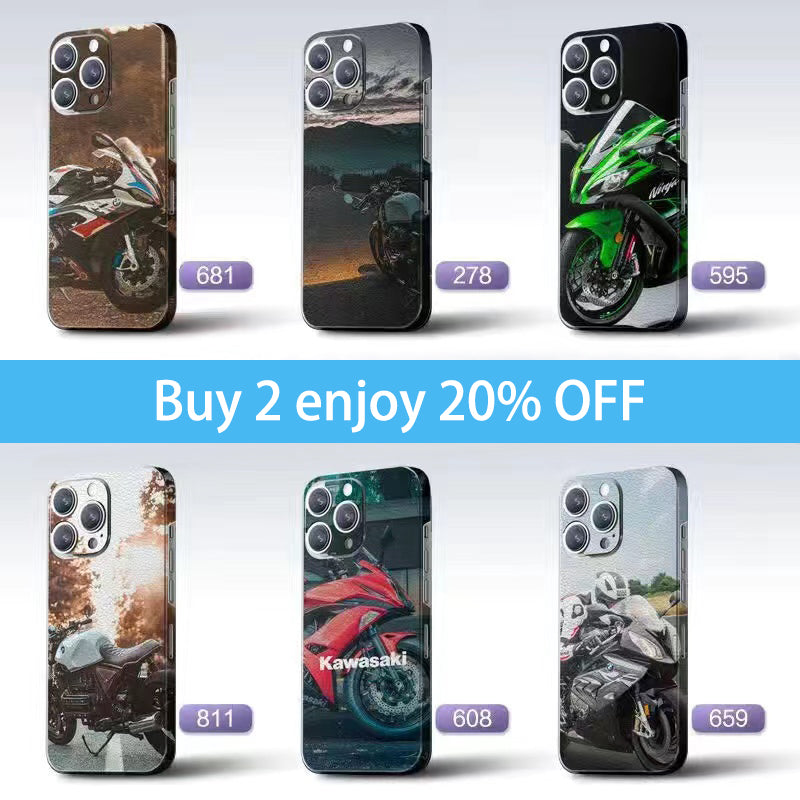 3M material Motorcycle phone sticker Apple_Shopier