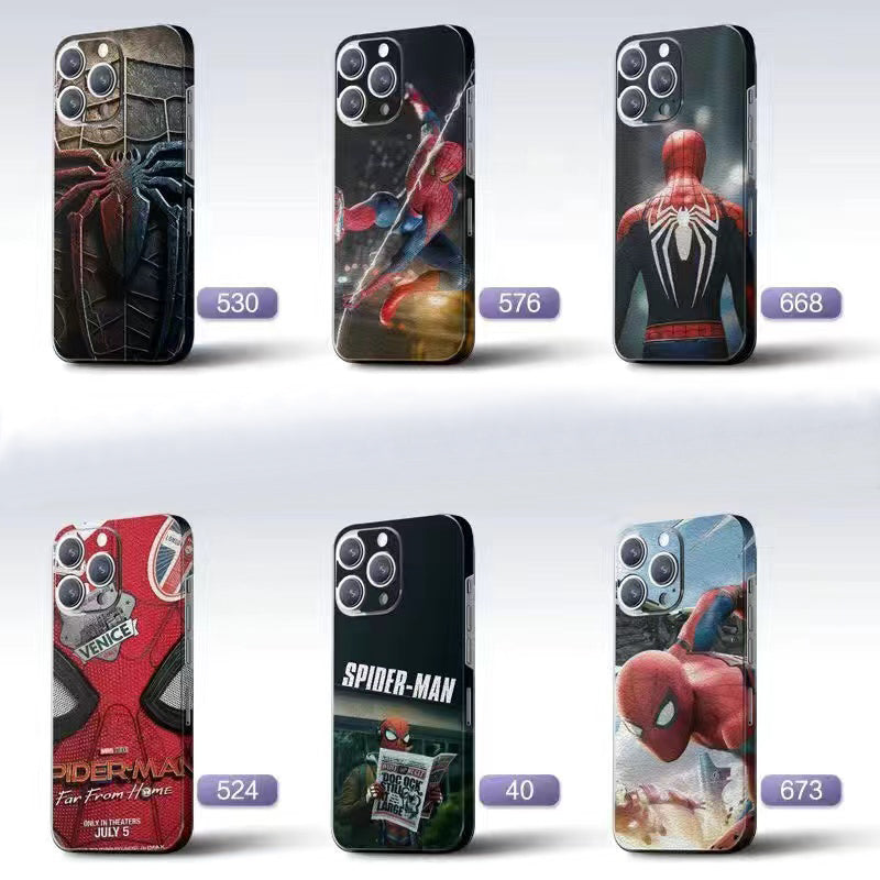 Spider-Man mobile phone back film Apple_Shopier