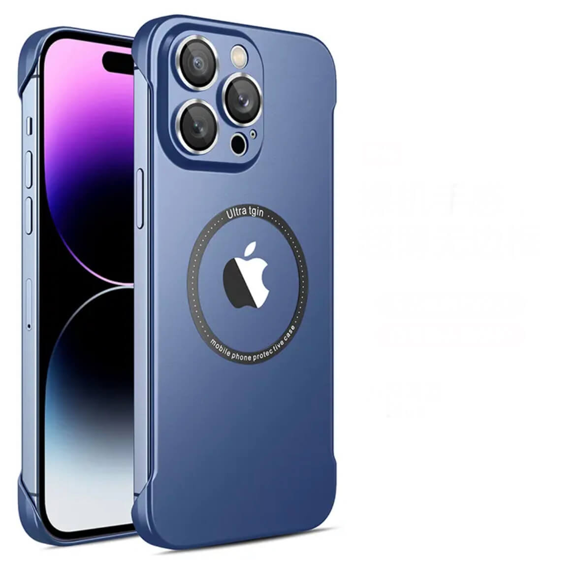 Borderless matte phone case Apple_Shopier