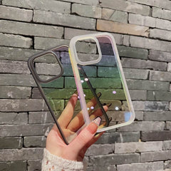 Transparent Gradient Rainbow Phone Case Apple_Shopier