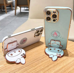 Rabbit Stand + Mirror Phone Case Apple_Shopier