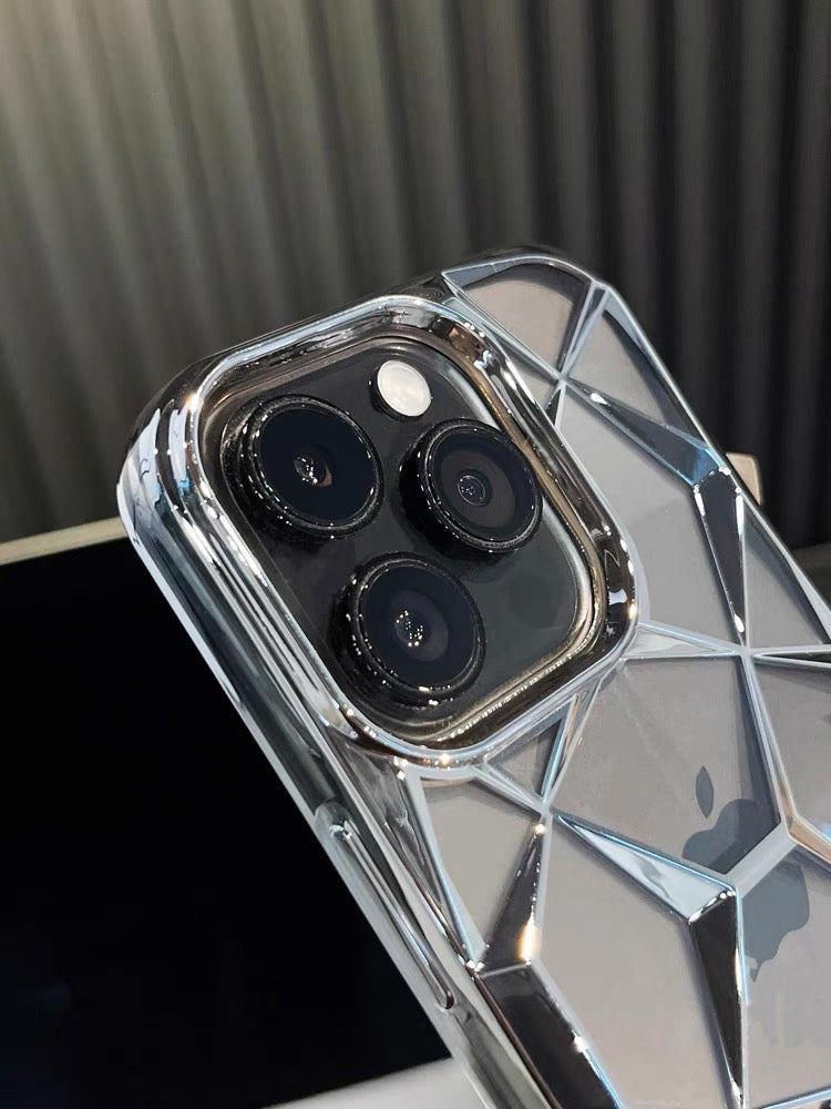 Glitter three-dimensional diamond mobile phone case Apple_Shopier