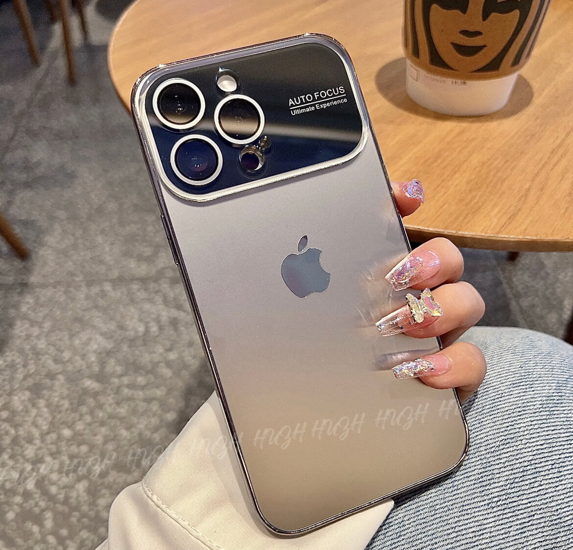 AG Glass Backplane Lens Integrated Phone Case Apple_Shopier