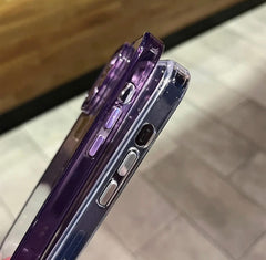 Transparent Metal Lens Silicone Phone Case Apple_Shopier