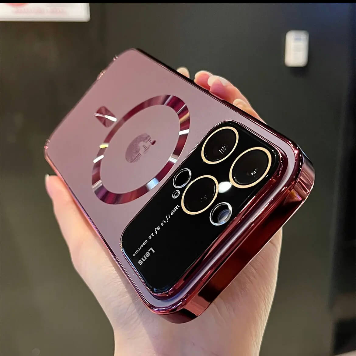 AG magsafe Pro glass phone case Apple_Shopier