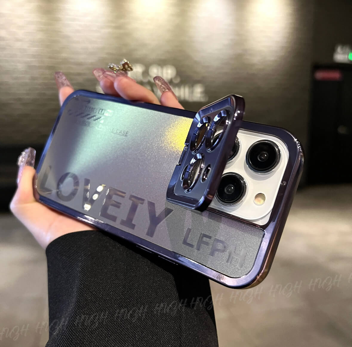 Laser Holder Flip Lens Phone Case Apple_Shopier