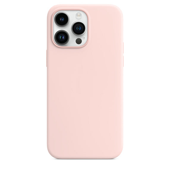 iPhone original silicone case- Pink Apple_Shopier