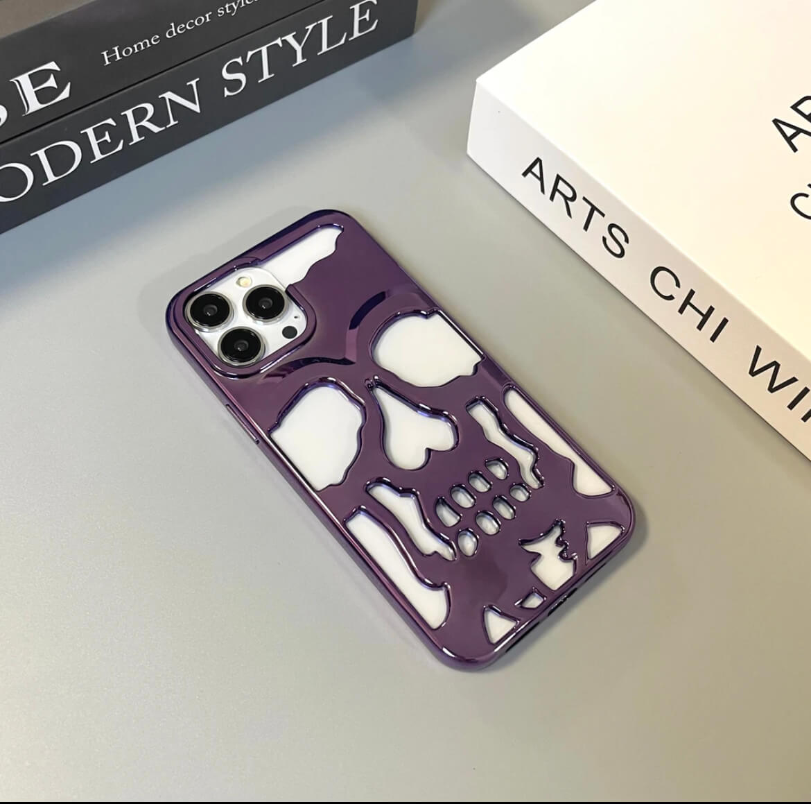 Skull Creative Phone Case Apple_Shopier