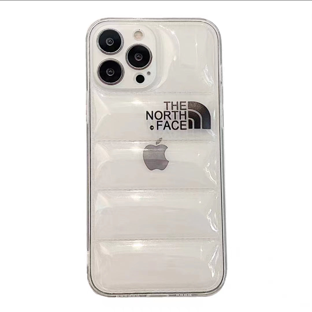 NF puffer transparent  air bag iPhone case Apple_Shopier