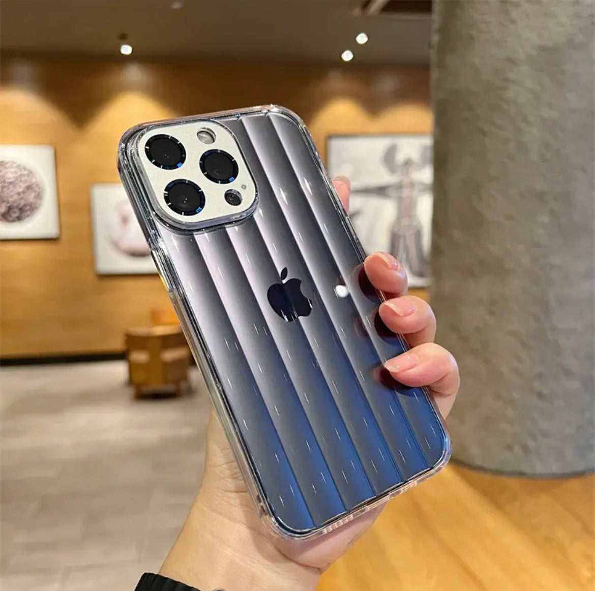Glacier pattern heat dissipation creative phone case Apple_Shopier