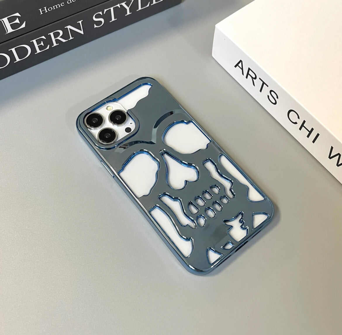 Skull Creative Phone Case Apple_Shopier