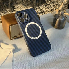 Carbon fiber MagSafe mobile phone case Apple_Shopier