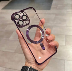 Transparent Magsafe slim phone case Apple_Shopier