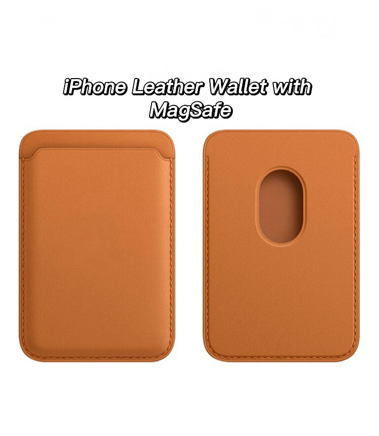 iPhone Leather Wallet with MagSafe Apple_Shopier