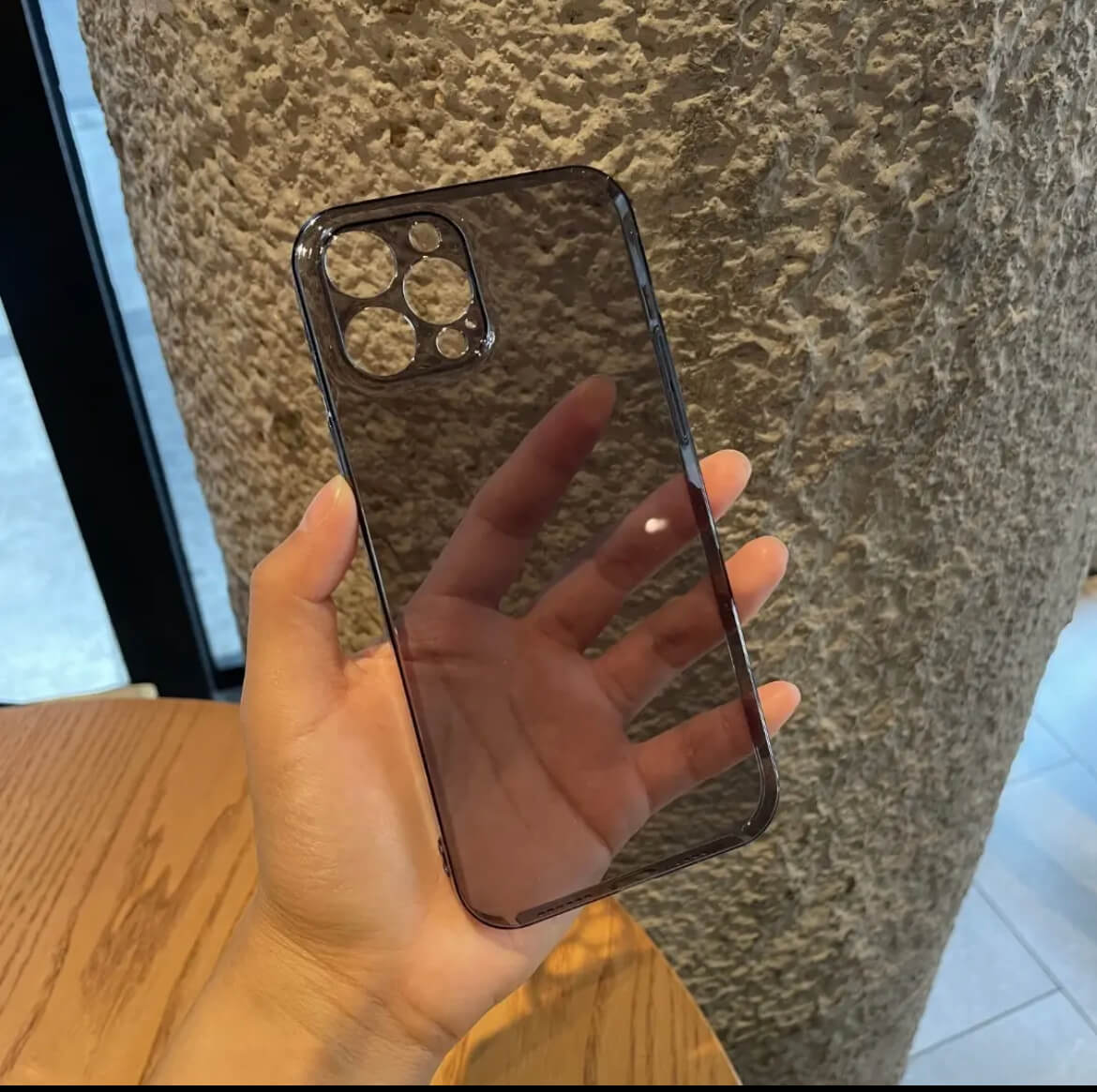 0.33mm ultra-thin transparent phone case Apple_Shopier