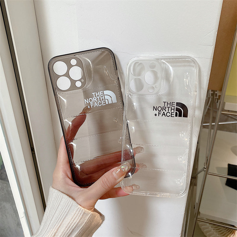 NF puffer transparent  air bag iPhone case Apple_Shopier