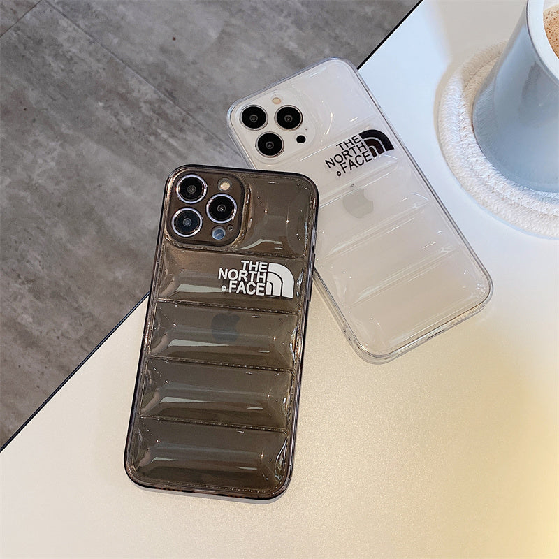 NF puffer transparent  air bag iPhone case Apple_Shopier